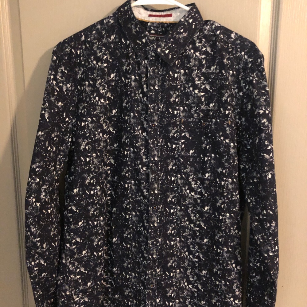 Casual Button Down Dress Shirt